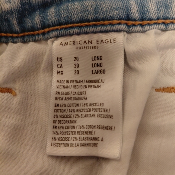 American Eagle 20 Long Bootkick Jeans - Picture 7 of 7